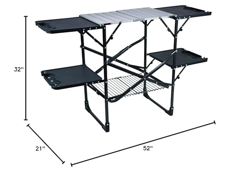 GCI Outdoor Slim-Fold Cook Station - Portable Camping Kitchen