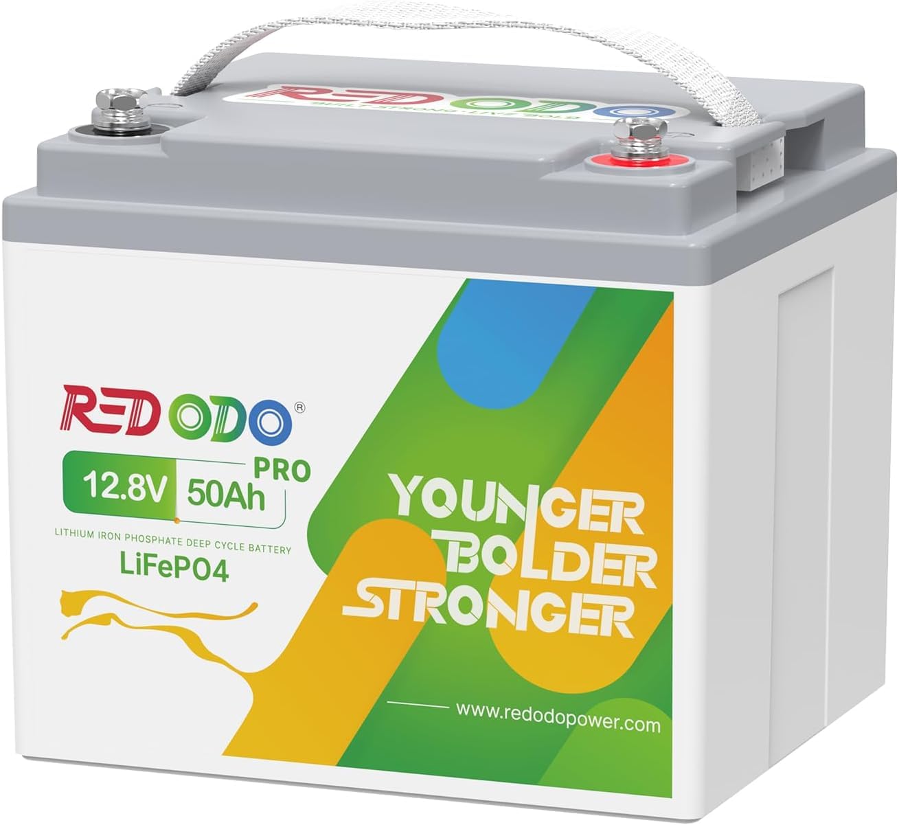 Redodo 12V 100Ah LiFePO4 Battery, Group 31 Lithium Battery with 100A BMS, Up to 15000 Deep Cycles Battery for RV, Solar, Trolling Motor and Off Grid