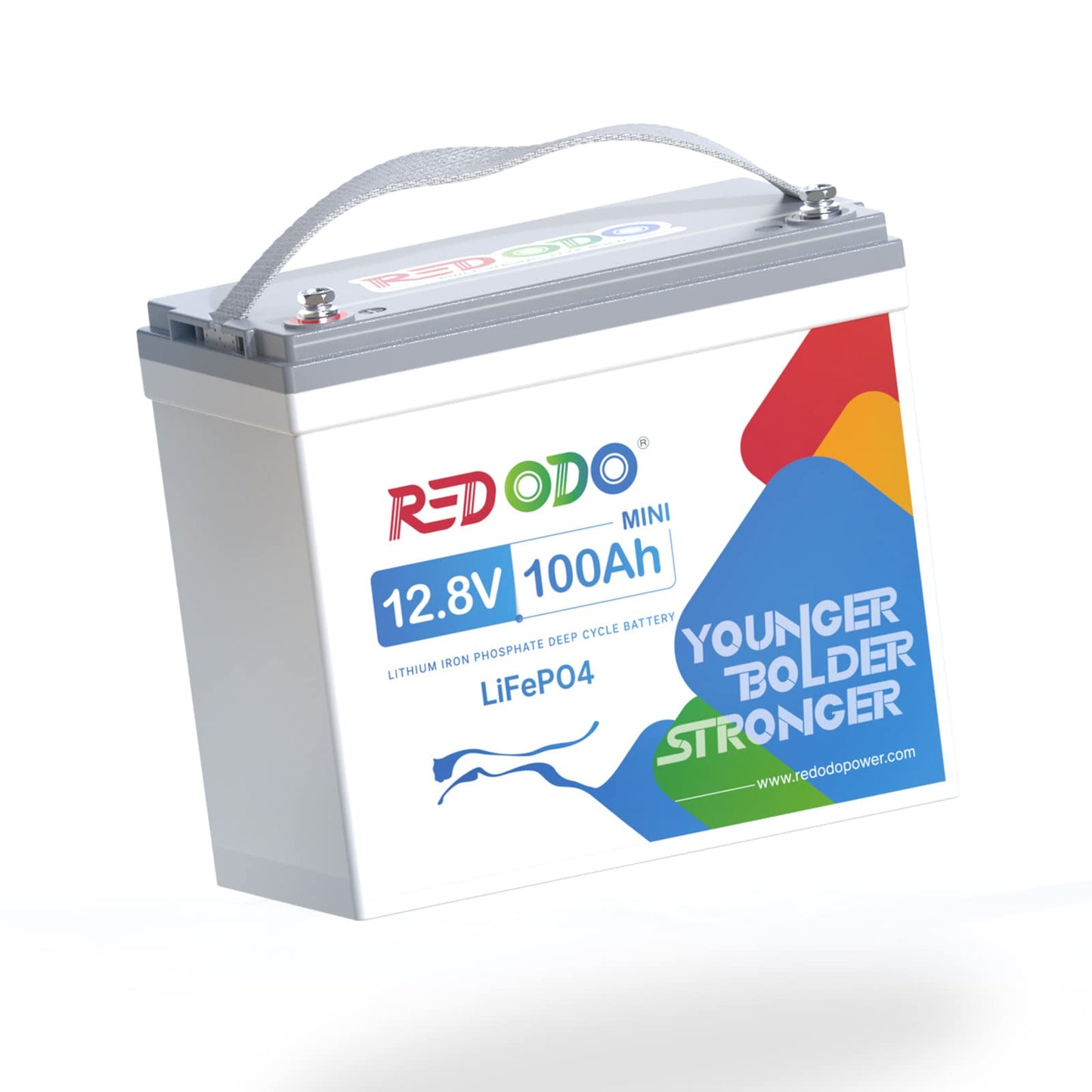 Redodo 12V 100Ah LiFePO4 Battery, Group 31 Lithium Battery with 100A BMS, Up to 15000 Deep Cycles Battery for RV, Solar, Trolling Motor and Off Grid