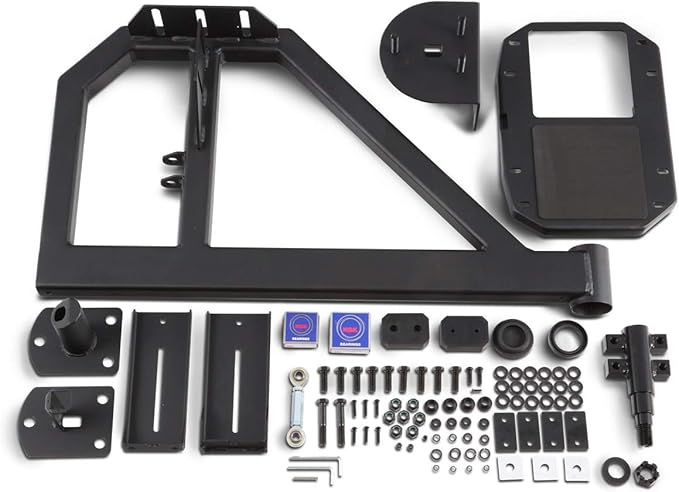 2018-2024 JEEP WRANGLER JL TIRE CARRIER SINGLE ACTION (FITS JL-2965/JL-2966 BUMPER)