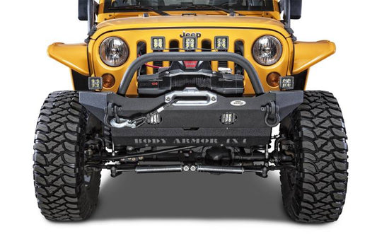 2007-2023 Jeep Wrangler JK/JL & Gladiator JT Mid-Stubby Front Bumper: The Perfect Blend of Style and Function