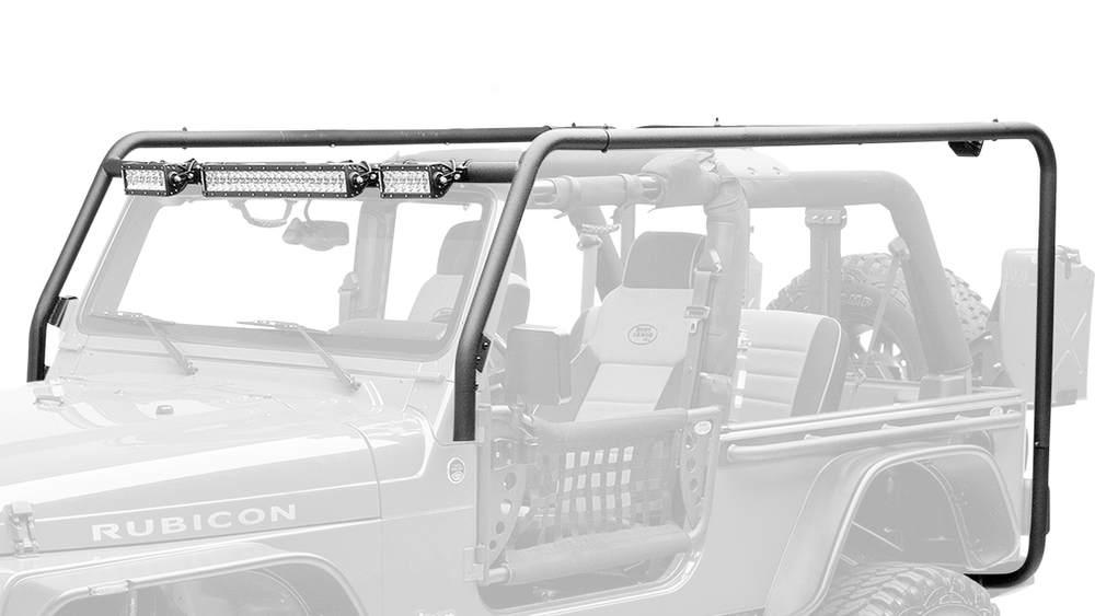 2007-2018 Jeep Wrangler JK 2-Door Cargo Roof Rack | Rugged, Versatile, and Durable