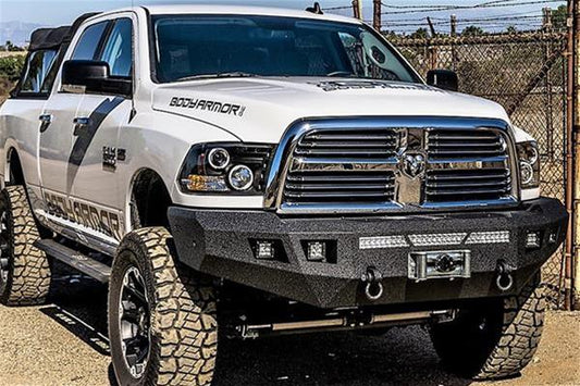 2010-2018 Dodge Ram 2500/3500 Eco Series Front Winch Bumper: Rugged Power and Sleek Style