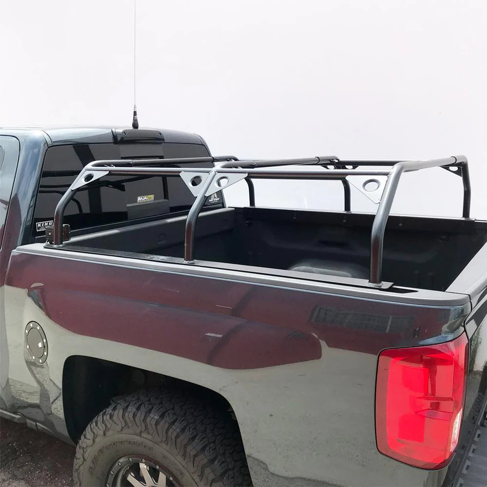 Tuff Stuff® Overland Adjustable Roof Top Tent Truck Bed Rack – Powder Coated 51"